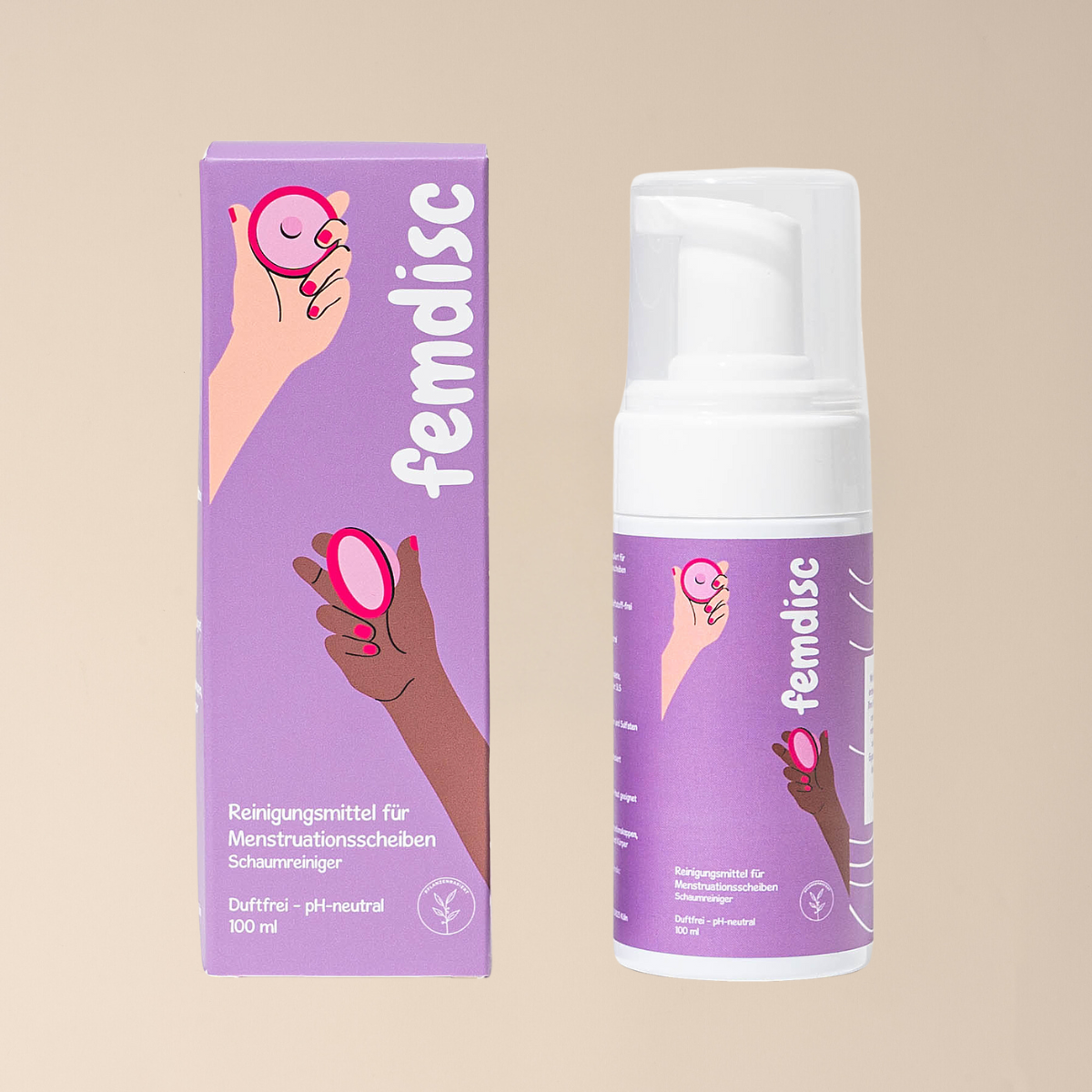 femdisc mousse néttoyante
