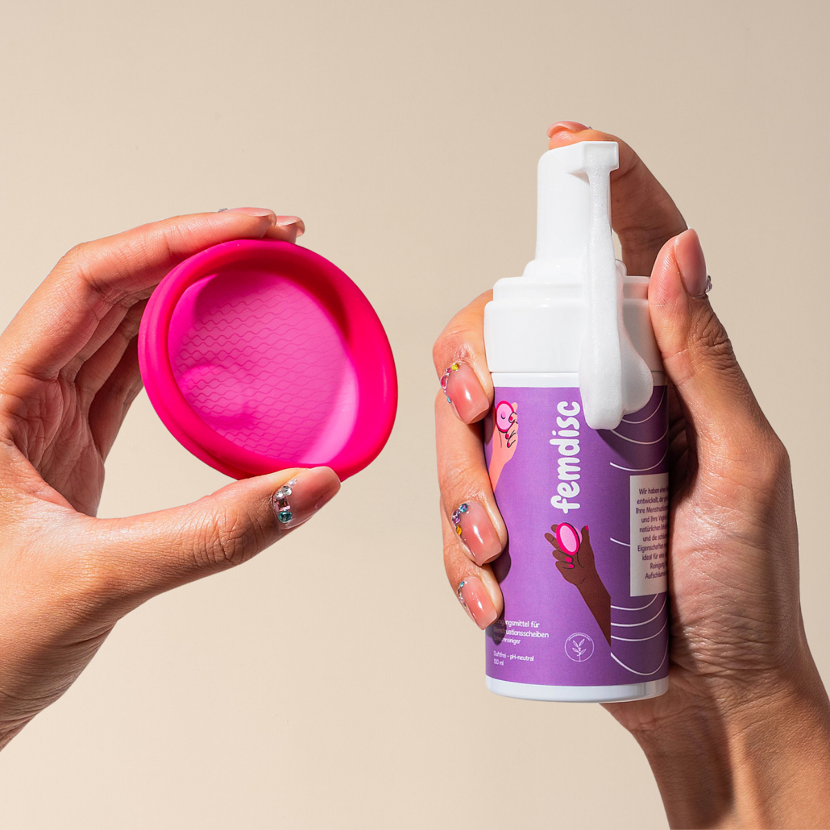 femdisc mousse néttoyante