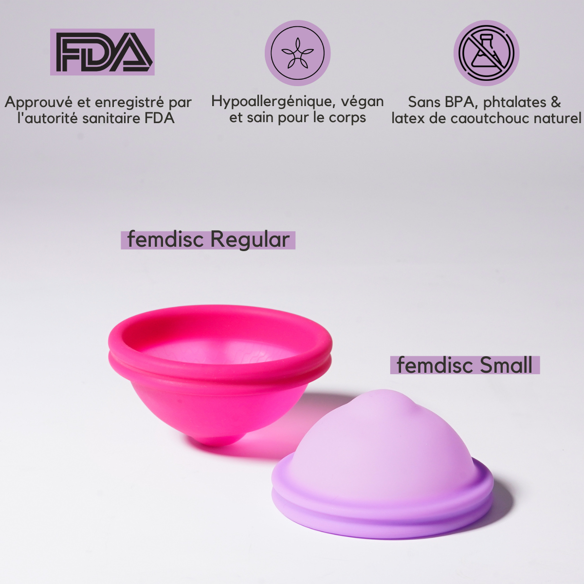 femdisc disque menstruel, 1 piece