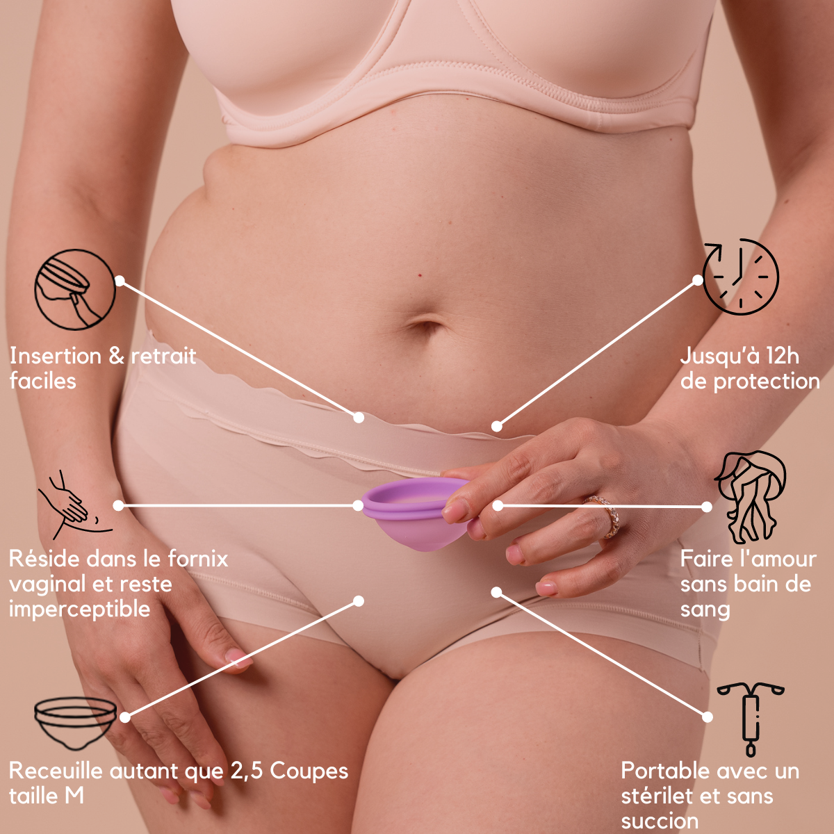 femdisc disque menstruel, 1 piece
