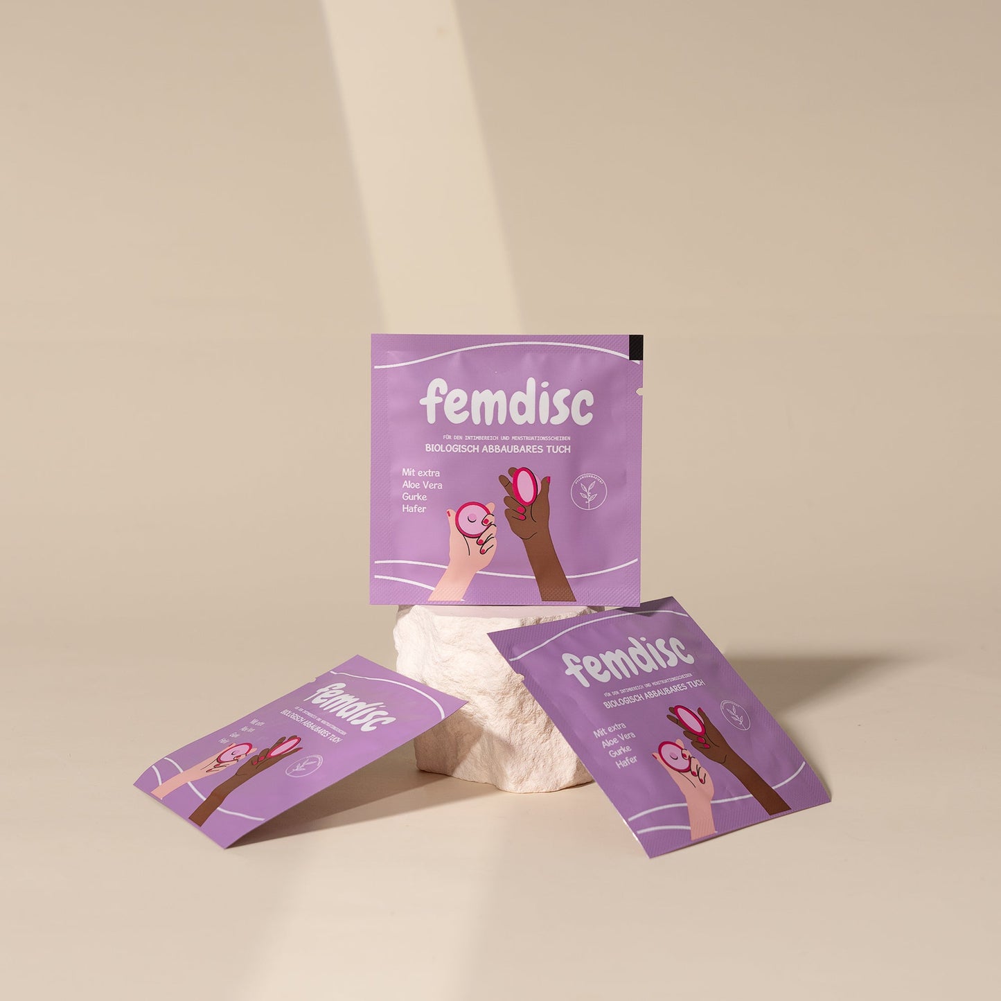 Lingettes nettoyantes femdisc