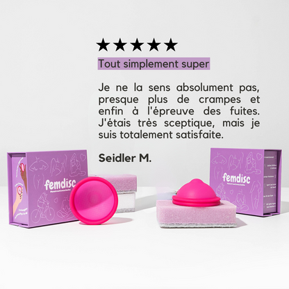 femdisc disque menstruel, 1 piece