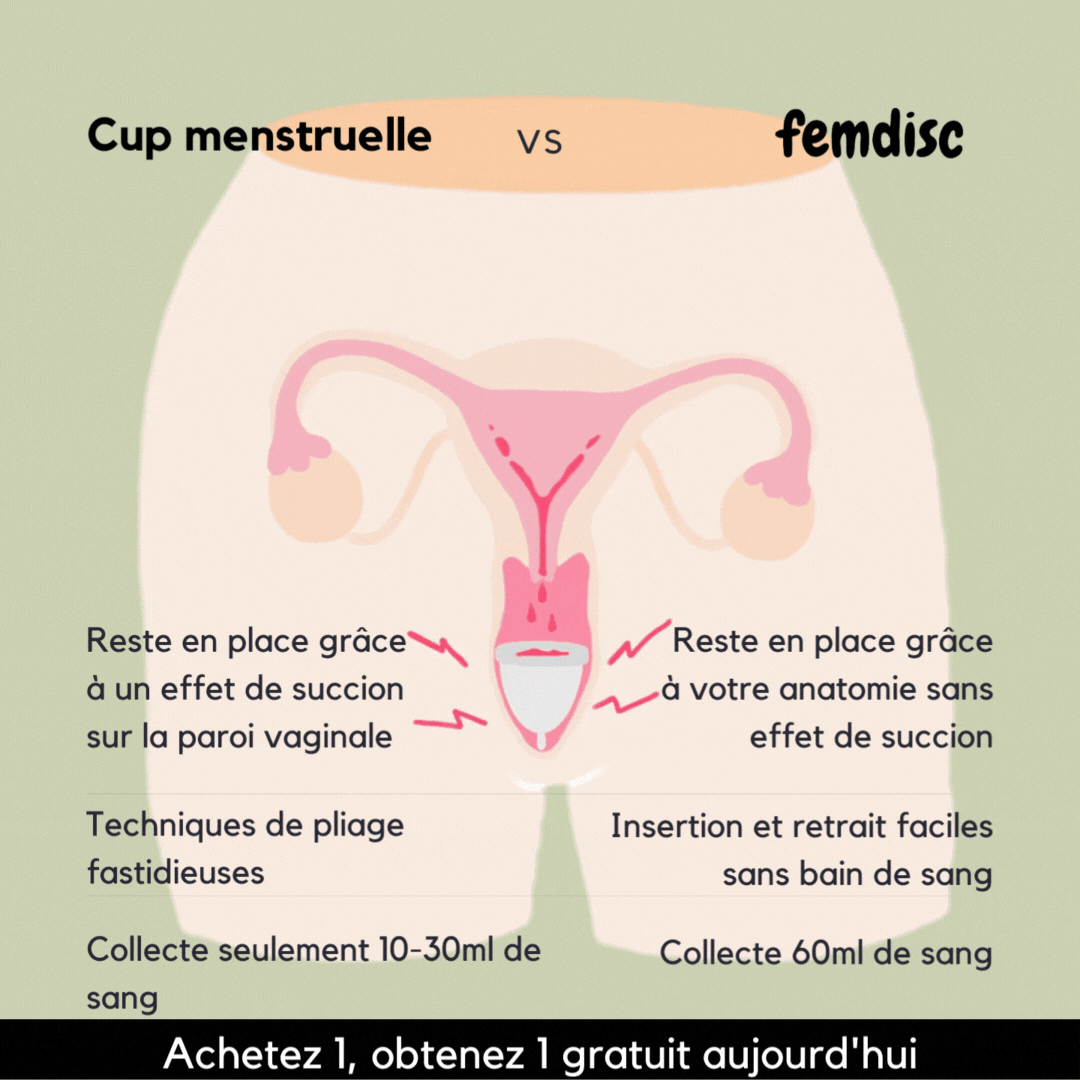 femdisc avec languette, 1 pièce