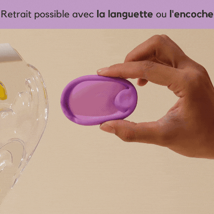 femdisc avec languette, 1 pièce