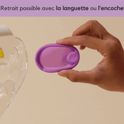 femdisc avec languette, 1 pièce