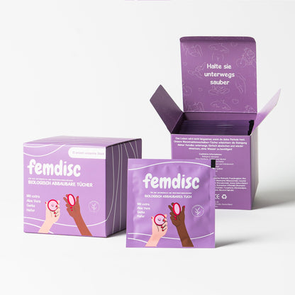 Lingettes nettoyantes femdisc